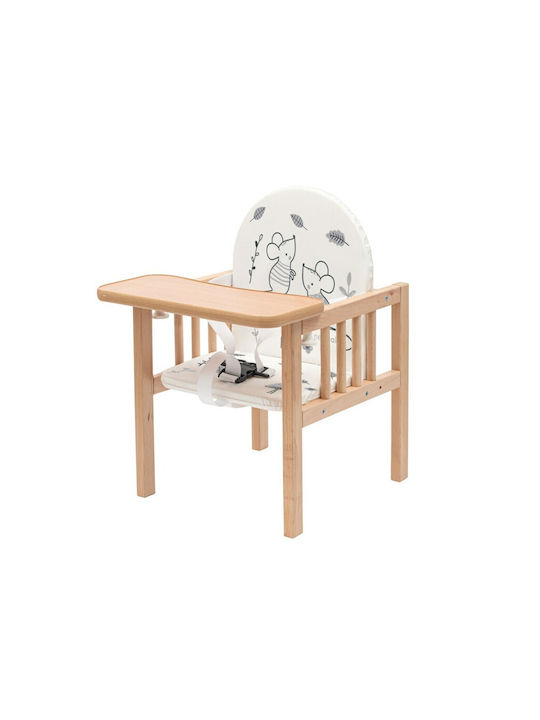 New Baby Baby Hochstuhl 2 in 1 Mehrfarbig