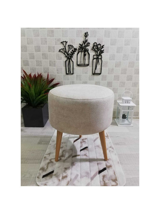 Wooden Footstool Giourgen