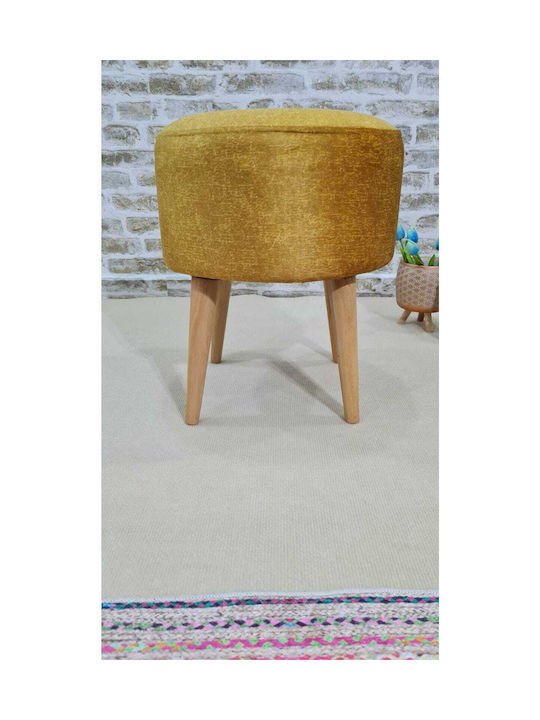 Hocker Für Das Wohnzimmer Hölzernes Rund