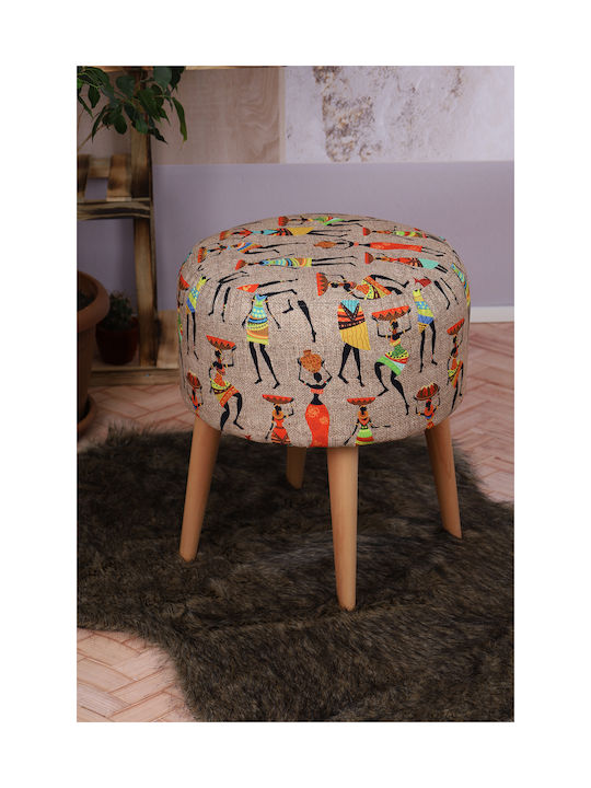 Taburet Bucătărie Lemn Multicolor