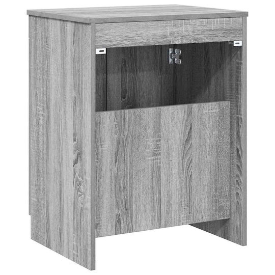 vidaXL Πάγκος χωρίς Νιπτήρα Μ54xΒ41xΥ70cm Γκρι