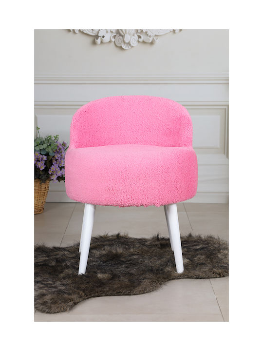 Kitchen Wooden Pink Stools