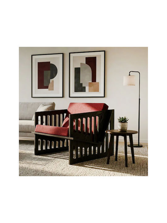 Πολυθρόνα Κόκκινο 65x55x42cm
