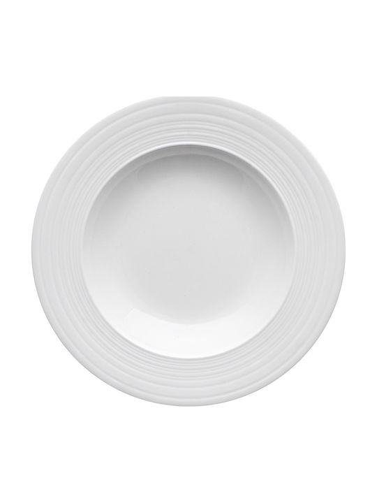 Beauty Home Art 7706 Soup Plate Porcelain White Diameter 24cm