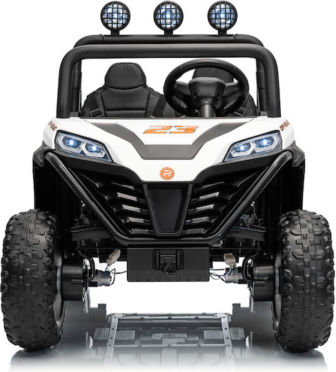 Doppelsitzer Elektrisch mit Fernbedienung 12 Volt Weiß BUGGY-HL5588-Weiß