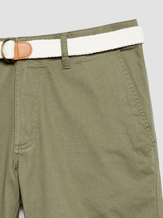 Herren Shorts Olive