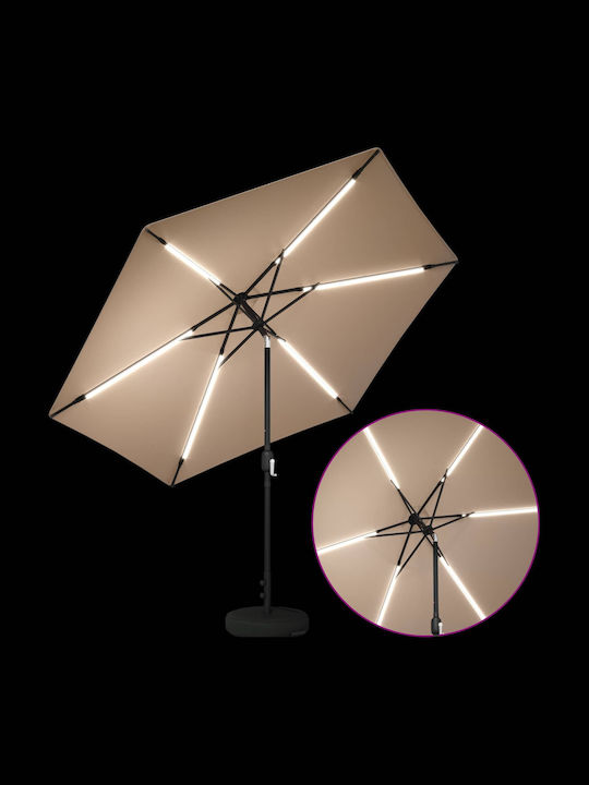 Umbrelă Rotundă Din Aluminiu Maro Φ3m