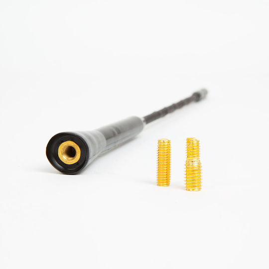 Antena Auto Universală 24 Cm M5 M6 Filet Tijă Antenă Radio Auto Compactă Neagră
