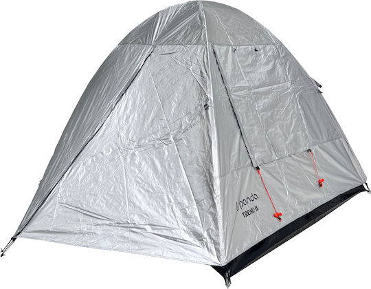 Panda Trend Ii Summer Camping Tent Igloo Silver With Double Cloth 210x218x170cm