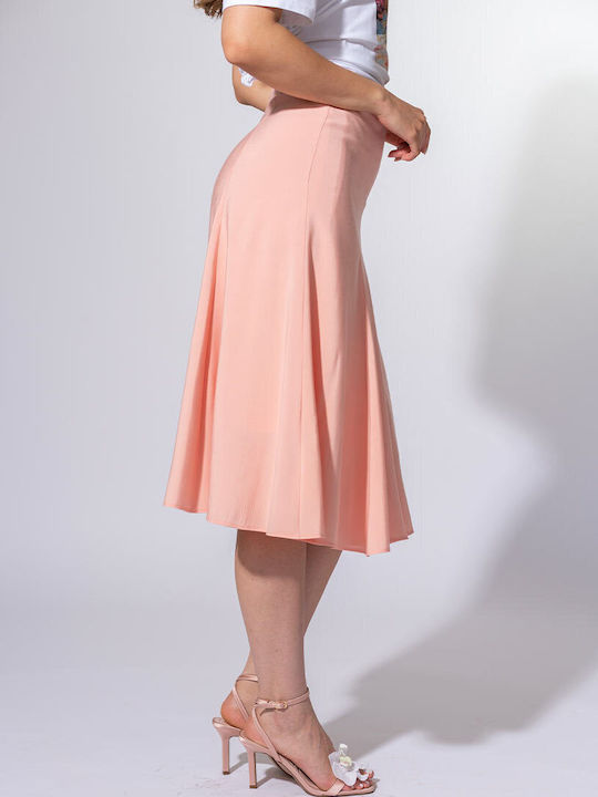 Lara Midi Φούστα Apricot