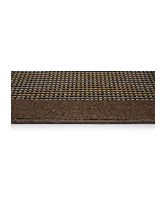 Nikotex Carpets Αντιολισθητικό Χαλάκι Κουζίνας Ravenna Καφέ 120x160