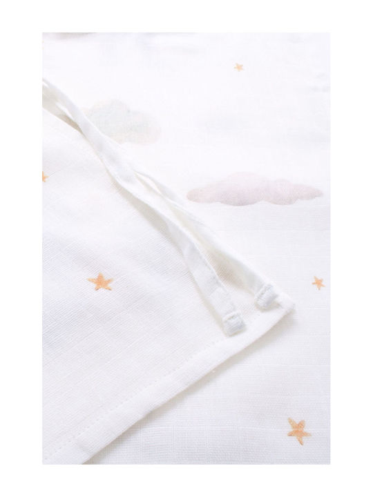 SteweHome Kinderbademantel Beige mit Kapuze