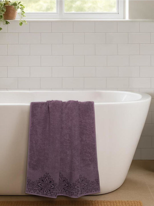 SteweHome Body Towel 70x140cm Lilac 2 Pieces
