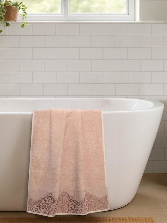 SteweHome Face Towel 50x90cm Orange 2 Pieces