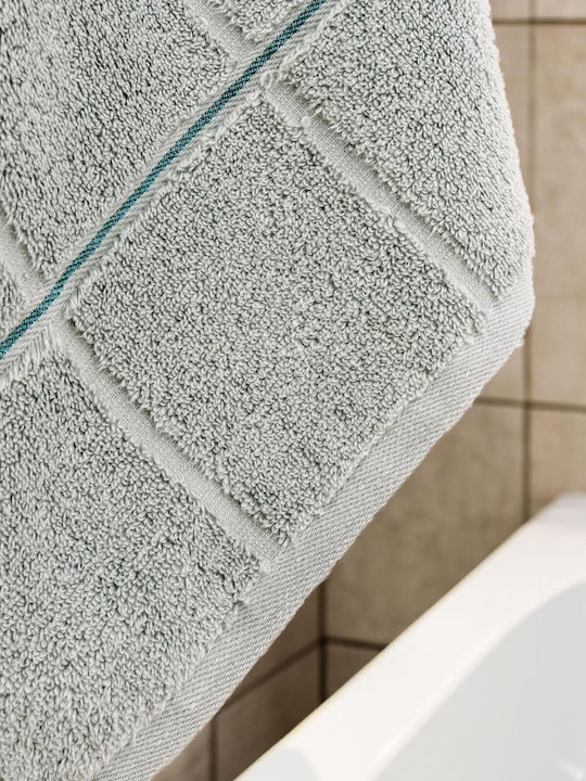 SteweHome Bath Towel 90x150cm Grey Weight 700gsm
