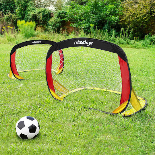 Relaxdays Football Goal 80x119x83cm