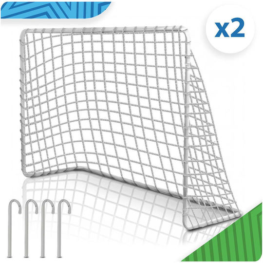 NEO Sport Τέρματα Ποδοσφαίρου 183x122x61cm Σετ 2τμχ