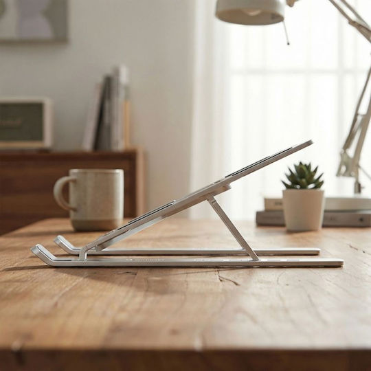 Wozinsky WDCX-X8S Βάση Στήριξης για Laptop έως 16" Ασημί