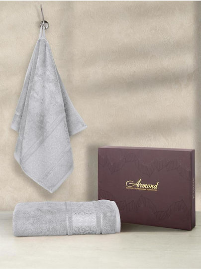 SteweHome Face Towel 50x90cm Gray