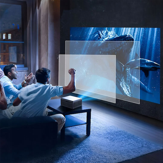 Zenwire G60 Projector DLP Full HD Λάμπας LED με Wi-Fi και Ενσωματωμένα Ηχεία