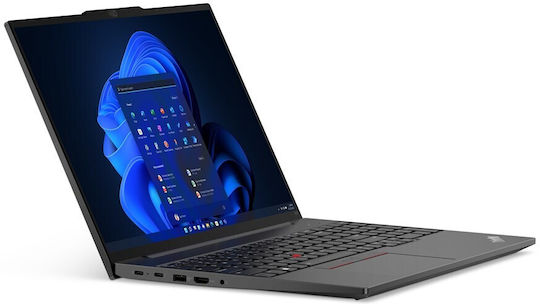 Lenovo ThinkPad E16 Gen 1 16 Zoll IPS FHD+ (i5-1335U/16GB/256GB SSD/W11 Pro) Graphit Schwarz (Tastatursprache Internationales Englisch)