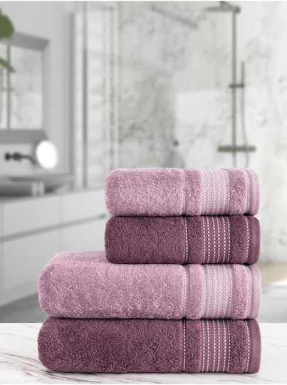SteweHome SteweHome Badetücher 4-teiliger Handtuch-Set