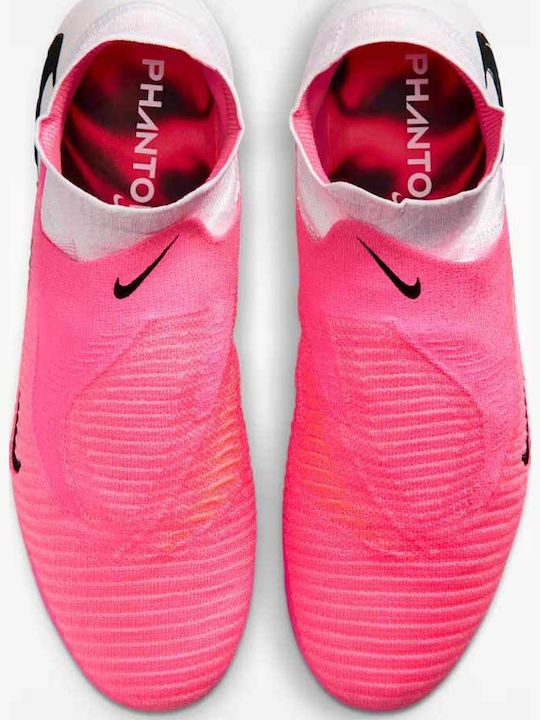 Nike Phantom 6 High Elite Football Shoes with Cleats FG Multicolour