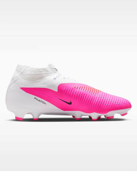 Nike Phantom 6 High Academy Football Shoes with Cleats FG/MG Multicolour