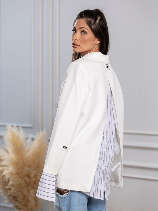 Pantaloni Dama Din Țesătură Bej
