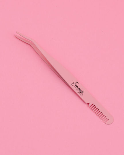 Emmanouela Cosmetics Pro Lash Tweezer Eyelash Placement Tweezers