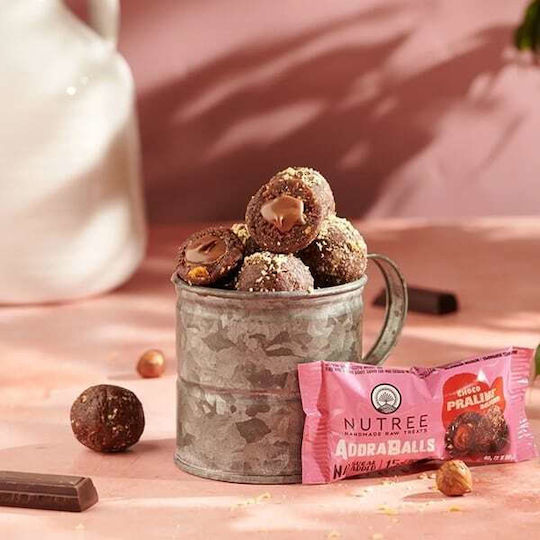 Nutree Adoraballs Milk Chocolate Praline Vegan Sugar Free 40gr 2pcs