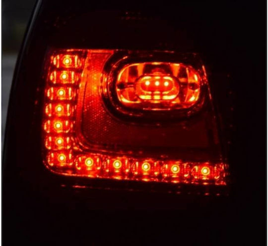 Πισινά Φανάρια Set Vw Polo 9n3 05-09 Led Gti/r20 Look Red Clear Eagle Eyes Volkswagen Εαglε Ευεs