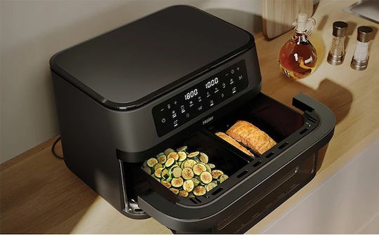 Haier Air Fryer With Double Removable Container 11l Black HAF3ADW 011
