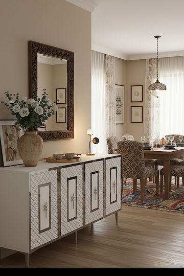 Sideboard Holz Braune 150x32x75cm Sideboard Holz Braune 150x32x75cm