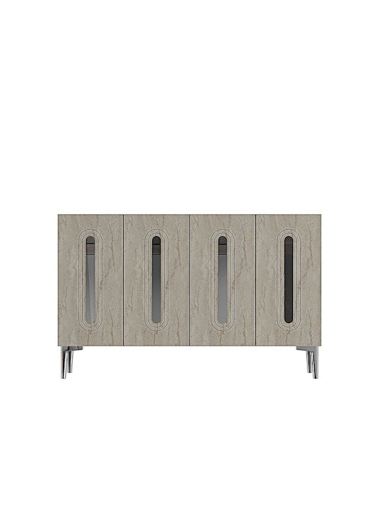 Буфет Дървен SteweHome Кафяв 120x32x75cm
