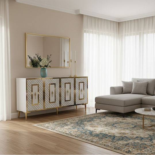 Sideboard Holz Braune 150x32x75cm Sideboard Holz Braune 150x32x75cm