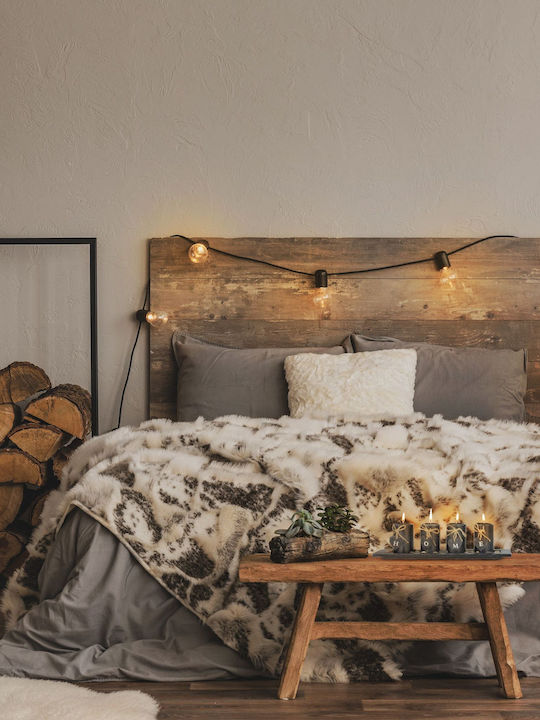 Relaxdays Кандилник за Ресо в Черен Цвят