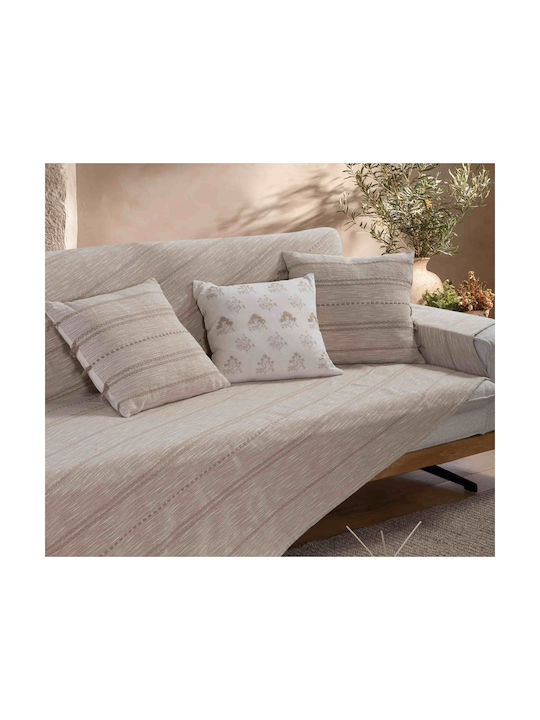 Nef-Nef Homeware Μαξιλάρι Καναπέ Inspire Beige 43x43εκ.