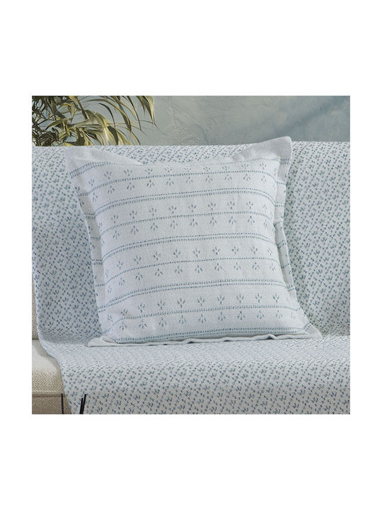 Nef-Nef Homeware Sofa-Kissen Ishmar Blau Blau 50x50cm