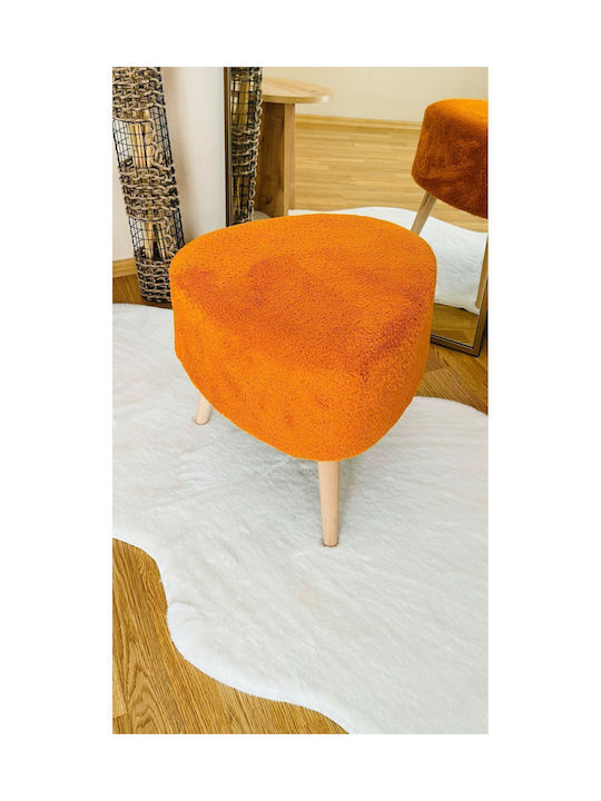 Living Room Bed Stool Upholstered with Bohemian Fabric 46x46x46cm