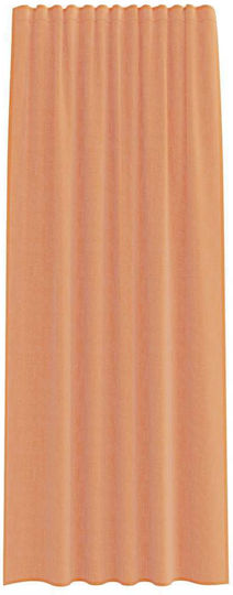 vidaXL Set Perdele Fereastră cu Bretele Teracotă 140x225cm