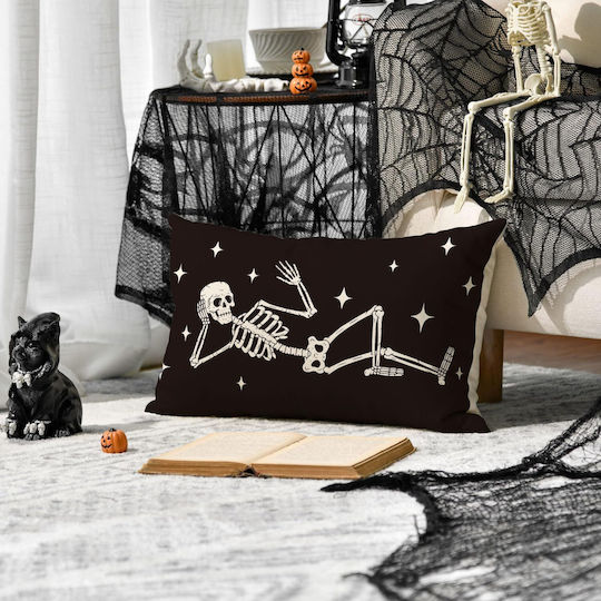 Artoid Mode Μαξιλαροθήκη Skeleton And Stars 30x50εκ.