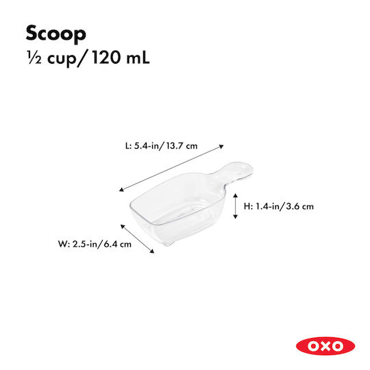 OXO Bandă De Măsură Din Plastic Pentru Bucătărie 120ml