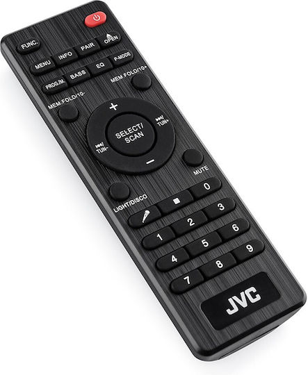 JVC Ηχοσύστημα 2.0 MX-E325B-DAB με CD Player Μαύρο