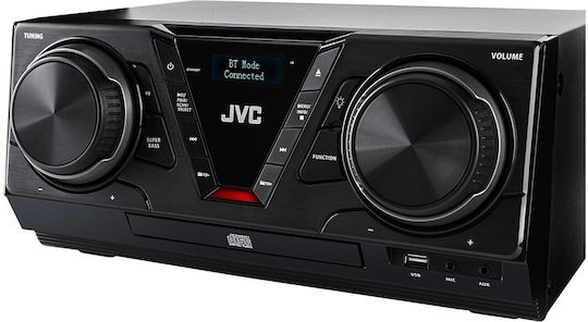 JVC Ηχοσύστημα 2.0 MX-E325B-DAB με CD Player Μαύρο
