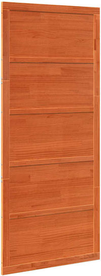 Ușă Tip Hambar Ceară de Îmbătrânire 100 x 2,5 x 208 Cm 42047137 Maro