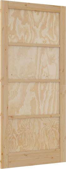 Εσωτερική Πόρτα Φυσικό 93 X 202 Cm Κόντρα Πλακέ 42052398 Καφέ