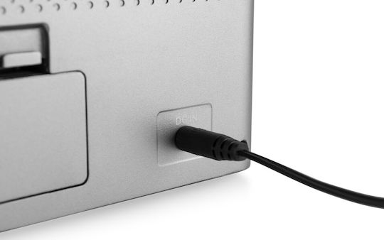JVC RA-E315G Επιτραπέζιο Ραδιόφωνο Ρεύματος με Bluetooth Γκρι