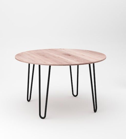Emuca Metallisches Möbelbein 4 Stück Für Tisch / Beistelltisch 11x40cm Schwarze