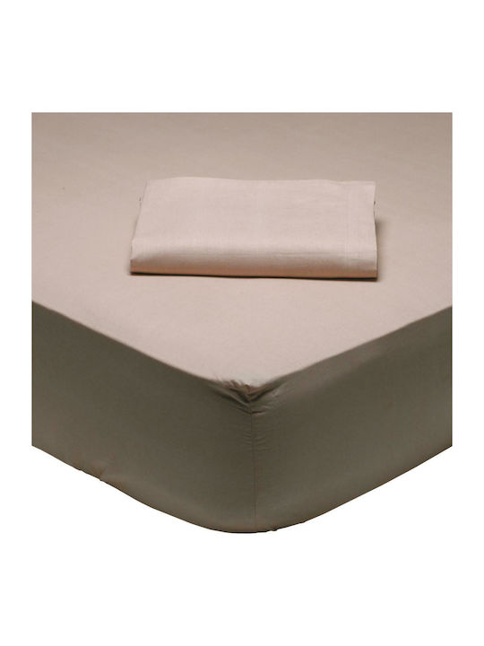 Das Home Sheet Semi Double with Elastic 120x200+35cm. 1011 Pink